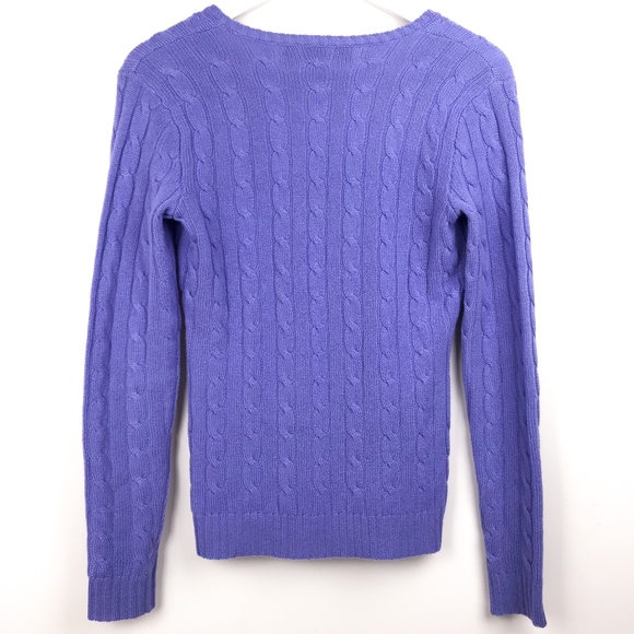 Ralph Lauren Black Label Cashmere Cable-Knit - Picture 4 of 7